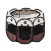 Manufacturer's octagonal pet cage, folding fence, Oxford cloth cat delivery room, scratch-resistant dog house, pet supplies details Picture